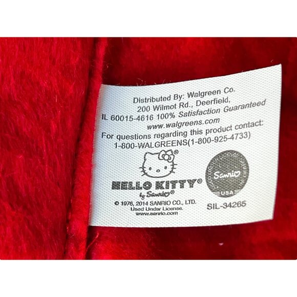 Sanrio Hello Kitty Felt Advent Calendar Walgreens 2014 23X9.5 Red Pink White - Picture 2 of 8